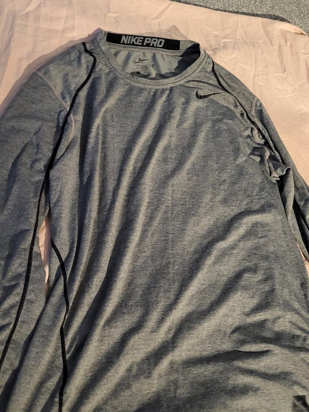 Nike Pro Athletic fit M long sleeve running shirt